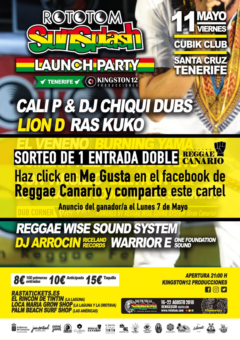 ROTOTOM LAUNCH PARTY 2018 - SORTEO RC